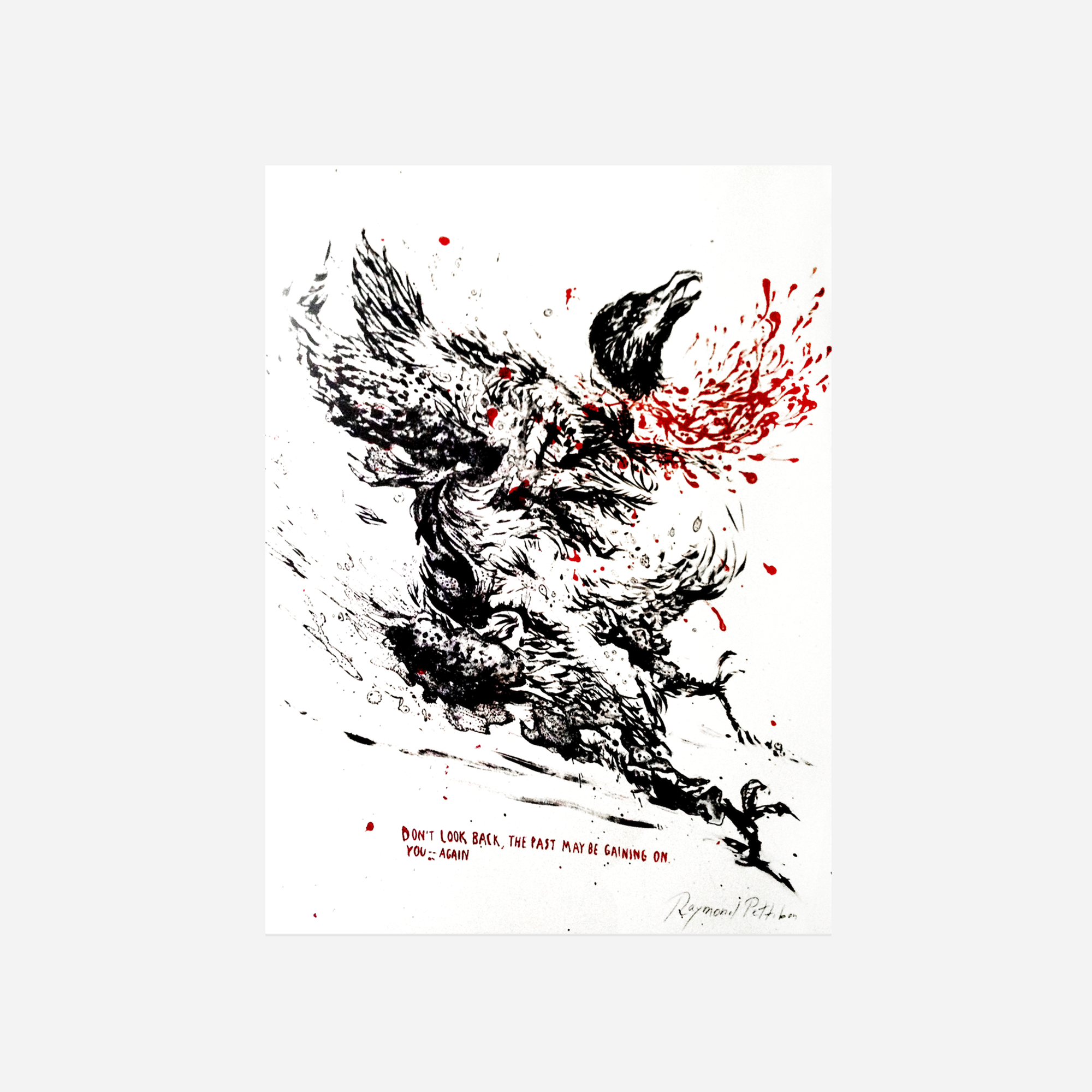 Raymond Pettibon, Don't Look Back...